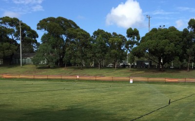 Another Sports Field Re-Construction by Solid Ground Landscaping