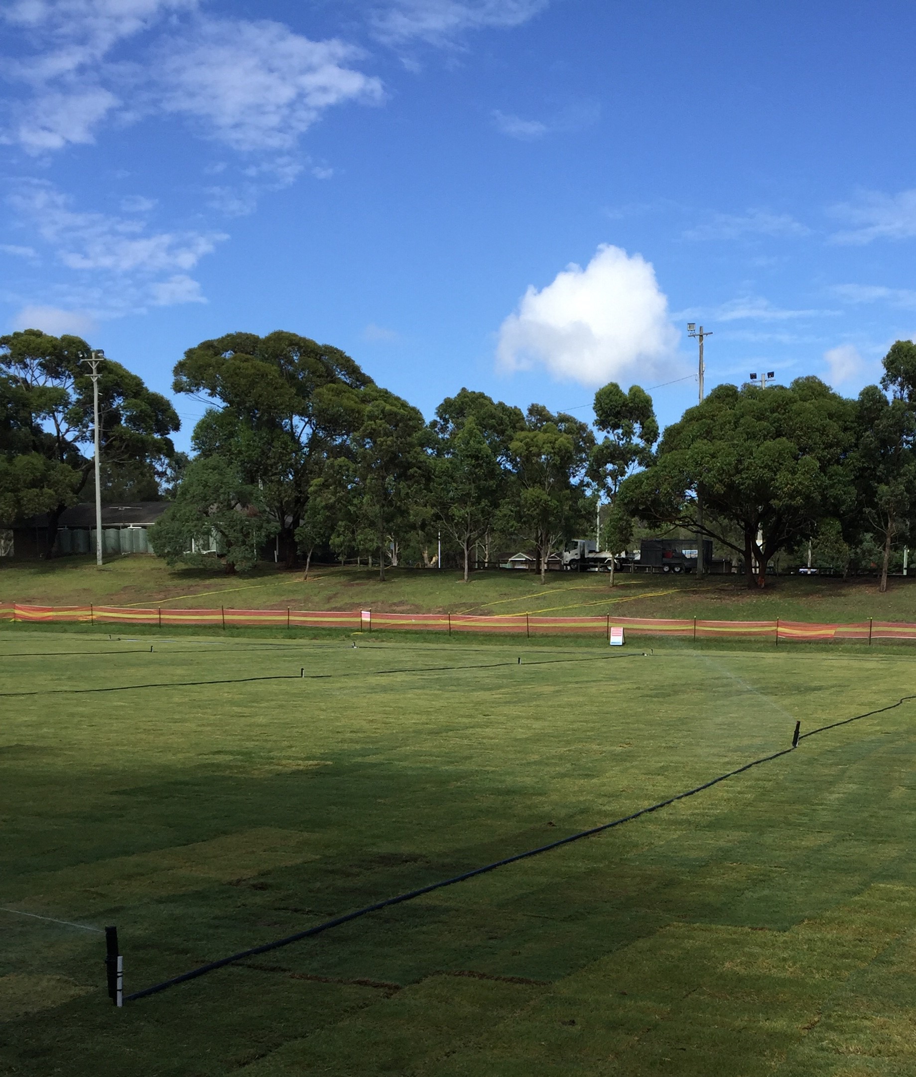 Another Sports Field ReConstruction by Solid Ground Landscaping Solid Ground Landscaping