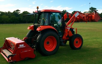 Seeding with Rye in Preparation for Winter Sports can enhance Your Sports Fields