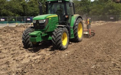 Solid Ground Landscaping Breaking Ground on another Sports Field Rebuild